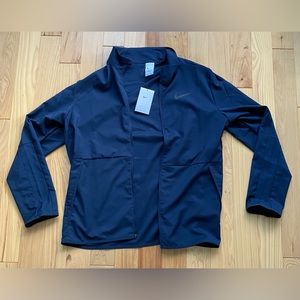 Nike Dri-Fit Athletic Jacket Dark Blue brand new with tags Size L